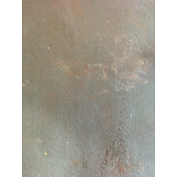 VTG Large Black Metal Display Tray Rustic Home Decor Country Style Hammer 17*11" - Picture 6 of 6